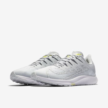 Nike Zoom Rival Fly - Női Futócipő - Platina/Sárga/Fehér/Platina